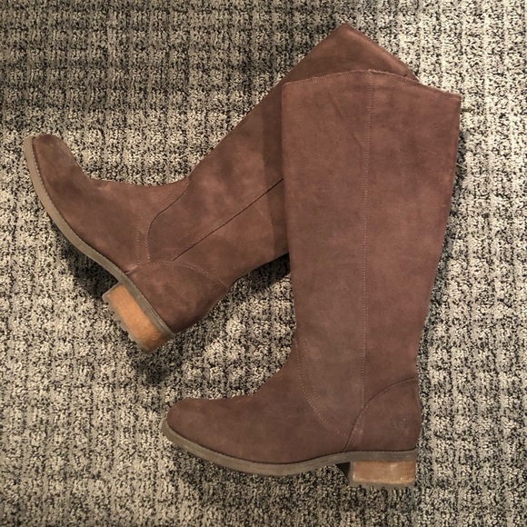 Brand New! UGG Seldon Boot Brown Back-Zip - Picture 2 of 7